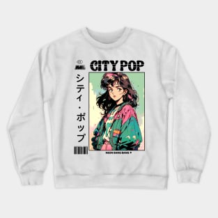 City Pop | シティ・ポップ Crewneck Sweatshirt